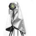 Movo CRC03 Extra-Long Camera Rain Coat Cover for DSLR Cameras, Lens, and Tripod - Metallic Gray - Buy Online on GoSupps.com