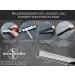 Solingen Bartometer Razor Set - Premium Men's Shaving Knife with Replaceable Blades - Olive Wood Professional Beard Care - Buy Online on GoSupps.com