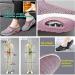 Women's Orthopedic Diabetic Walking Shoes - Air Cushion Slip On, Mesh, Grey - Size 5 - Buy Online on GoSupps.com