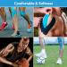 Kinesiology Tape 3 Rolls 16.4 ft - Uncut Knee & Muscle Support Athletic Sports Recovery Tape (Blue - Buy Online on GoSupps.com