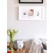 Pearhead Babyprints Newborn Handprint and Footprint Photo Frame | Clean-Touch Ink Pad | White | 17x9.5x0.6 Inch - Buy Online on GoSupps.com