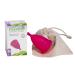 Masmi menstrual cup medical grade TPE hypoallergenic free of silicone latex bpa and phthalate.A new ecological and economic election medium