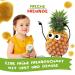 Cheeky Friends Bio Quetschie Fruit Puree - Apple Banana Pineapple & Coconut for Kids | Vegan & Gluten-Free | 12 Pack (100g Each) - Buy Online on GoSupps.com