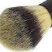 Premium Shaving Brush for Men - Black Alloy Handle Soft Bristles & Synthetic Foam - International Shipping Available - Buy Online on GoSupps.com