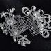 2 Piece Bridal Wedding Hair Clip Comb Pearl Bridal Hair Accessories Pearls Wedding Decoration Headpiece for Women Ladies Brides and Bridesmaids - Buy Online on GoSupps.com