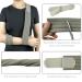 Adjustable Arm Sling - Lightweight Shoulder Immobilizer for Injury Recovery | Perfect for Elbow Broken Collarbone & Rotator Cuff Support - Men & Women - Buy Online on GoSupps.com