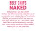 Rhythm Superfoods Beet Chips Organic Non GMO Vegan Gluten Free Snacks Naked 1.4oz (Pack of 4) - Buy Online on GoSupps.com