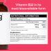 High Strength Vitamin B12 Methylcobalamin 1000mcg & Folic Acid - Vegan Supplement for Mood & Memory Support - 70 Energy Tablets for Adults by [Brand Name] - Buy Online on GoSupps.com