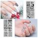 AHIER 10Pcs Nail Stamp Plates Set with Stamper and Scraper - Nail Art Stencils Kit - Buy Online on GoSupps.com