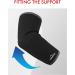 Vulkan Classic Elbow Support - Lightweight Tennis Elbow Sleeve for Tendonitis Relief | Compression & Support for Golfers - Medium Size - Buy Online on GoSupps.com