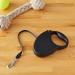 Amazon Basics Retractable Dog Leash - Small Black | Durable Ergonomic & Perfect for Travel - International Shipping Available - Buy Online on GoSupps.com