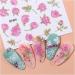 1pcs 5D Nail Sticker Gegraveer Flower Design kleeffoli n Decals DIY Manicure Slider 3D Nail Art Decorations Tips LASTZ5D0118 Claral Color 2 - Buy Online on GoSupps.com