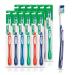 GUM 461 Super Tip Toothbrush Compact Head Soft Bristles Bulk Samples 12 Count