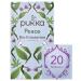 Pukka Organic Herbal Tea Peace - Chamomile Lavender Spearmint & Ashwagandha | 80 Tea Bags | Pack of 4 | Moments of Calm | International Shipping Available - Buy Online on GoSupps.com