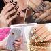 48 Pieces 3D Shiny Nail Rhinestones: Luxury Diamonds & Charms for Women's DIY Nail Design - 24 Styles - Buy Online on GoSupps.com