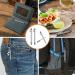 Mini Titanium Toothpick Holder Set - Stainless Steel Reusable Toothpicks (2 Pieces) - Silver - Buy Online on GoSupps.com