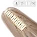 45cm Sandy Blonde Ponytail Extension with Clamp - Heat Resistant Real-Like Hair Braid - Buy Online on GoSupps.com