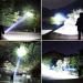 LBE Rechargeable LED Flashlight | 150000 Lumens | Super Bright & Powerful | 3 Modes | IPX7 Waterproof | Handheld Large Flashlight (Black) - Buy Online on GoSupps.com