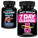 Saint Mingiano 7 Day Cleanse Program | Colon Detox with Natural Laxative - with- Liver Cleanse Detox & Repair 21 Day Cleanse