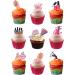 33 Stand Up Nails Nail Varnish Themed Edible Wafer Paper Cake Toppers Decorations - Buy Online on GoSupps.com