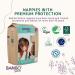 Bambo Nature Size 5 Junior Eco Nappies - 22PK | Enhanced Leakage Protection | Sustainable & Eco-Friendly - Buy Online on GoSupps.com