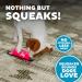 Outward Hound Invincibles Mini Pig Plush Dog Toy - XS - Buy Online on GoSupps.com