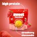 Sweet Nutrition Protein Cookies Strawberry Cheesecake High Protein Gluten Free Low Carb (6 bags/box) - Buy Online on GoSupps.com