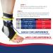 Doctor Developed Ankle Brace for Sprained Ankle Support - Men/Women - Large, Right - Buy Online on GoSupps.com