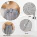 Women's Microfiber Boat Bath Wrap Towel with Head Cover - Adjustable Velcro Closure, Soft Spa Bathroom Shower Wrap Towel - Absorbent Grey - Buy Online on GoSupps.com