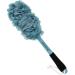 Jxicleang Back Scrubber for Shower Soft Nylon Mesh Exfoliating Back Scrub Bath Brush Long Handle Back Loofah for Men Women Back Cleaner Washer Bath Sponge for Elderly (1 Pack Blue)