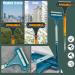 2 in 1 Mesh Cleaner Brush Window Screen Cleaning Brush Multifunctional Screen Brush 2 in 1 Mesh Cleaning Brush Extendable Window Cleaning Tool Wet and Dry Glass Cleaning Brush (Blue) - Buy Online on GoSupps.com