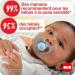 Nuk Space Night Pacifier for 18-36 Months | Extra Large Ventilation | Glow in the Dark | BPA-Free Silicone | Cat & Ladybug Design | 2 Pack - Buy Online on GoSupps.com