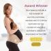 GABRIALLA Elastic Pregnancy Belly Band | Adjustable Maternity Belt for Improved Posture | Large Beige - Buy Online on GoSupps.com