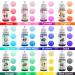 DIY Bath Bombs Shaping Set - 12 Bathing Bombs & Soap Paints - Craft Your Own Bath Bombs & Soap with 30 Shrink Bags | International Shipping - Buy Online on GoSupps.com