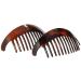 Caravan Large Interlocking Comb Pony Tortoise Shell Pair - 2 Count - Buy Online on GoSupps.com