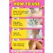 BACK TO BABY Exfoliating Glove | Korean 2-in-1 Loofah Body Scrubber | Best for All Skin Types Keratosis Pilaris & Dry Skin Removal - Buy Online on GoSupps.com