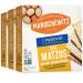 Manishewitz Passover Egg Matzo 10.5oz (3 Pack) | Thin Crisp & Light Texture Nothing Artificial