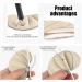 3 Pairs Adjustable Shoe Filler & Heel Cushions - Forefoot Insoles & Heel Protection Pads (Black White Beige Gray) - Buy Online on GoSupps.com