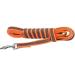 Buy IDC Color & Gray Rubberized Leash - 20mm x 5m with Loop - Durable & Stylish Orange-Gray Pet Leash for International Shipping - Buy Online on GoSupps.com