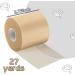24 Pack Foam Pre-wrap Athletic Tape for Ankles, Wrists, Hands, Knees - Beige - Buy Online on GoSupps.com