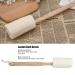 Exfoliating Loofah Bath Brush with Wooden Handle - Shower and Body Scrubber for Men and Women - Buy Online on GoSupps.com