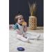 Kaloo Petit Calme Octopus Bite Ring - Natural Rubber Ergonomic & Soft 10 cm - Ideal for Babies from Birth - Orange (K970705) - Buy Online on GoSupps.com