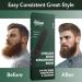 REHOYO Beard Straightener Comb for Men | Electric Hair Straightener & Beard Brush - Black | Ideal for Smooth & Tamed Beards - Buy Online on GoSupps.com