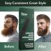 REHOYO Cordless Beard Straightener Brush - Anti-Scald, Ionic Technology, 3 Temp Settings - Portable Straightening Comb for Men's Hair, Beard - Black - Buy Online on GoSupps.com