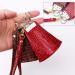 50 Sets Key Fob Hardware Keychain Wristlet with Split Ring 1 Inch - Buy Online on GoSupps.com