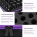 Essential Oil Carrying Case - Shockproof Foam Insert Storage Box for Safe Essential Oil Organization - Buy Online on GoSupps.com