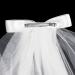 Bridal Hair Bow Veil White Wedding Veil Bowknot Lace Hair Barrettes Bridesmaid Hair Accessories for Bachelorette Party Bridal Shower Y6-SSHDJFJ - Buy Online on GoSupps.com