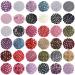 JUSTFOX Green Floral Bun Net - Hair Net for Perfect Bun Hairstyle Aid - Buy Online on GoSupps.com