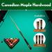 ISZY Billiards Short Pool Cue Stick - 42 inch Canadian Maple - Blue/Black for Billiard Table Sports - Buy Online on GoSupps.com