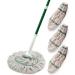 Libman Tornado Mop Plus Refills Kit - Twist Mop for Hardwood, Vinyl, Tile - Easy Wringing Technology, Super Absorbent, Machine Washable - 3 Replacement Heads Included (Model 1216) - Buy Online on GoSupps.com
